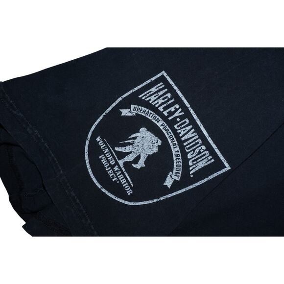 Harley-Davidson Wounded Warrior Project Operation Personal Freedom Black Size XL - Picture 4 of 5